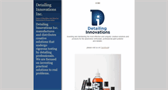 Desktop Screenshot of detailinginnovations.com